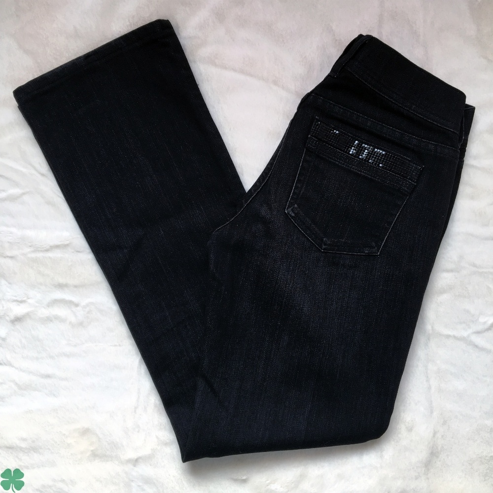 White House Black Market Noir Jeans Size 00R